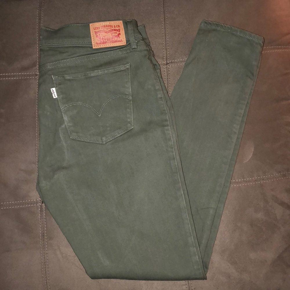 Green Levi Jeans😱